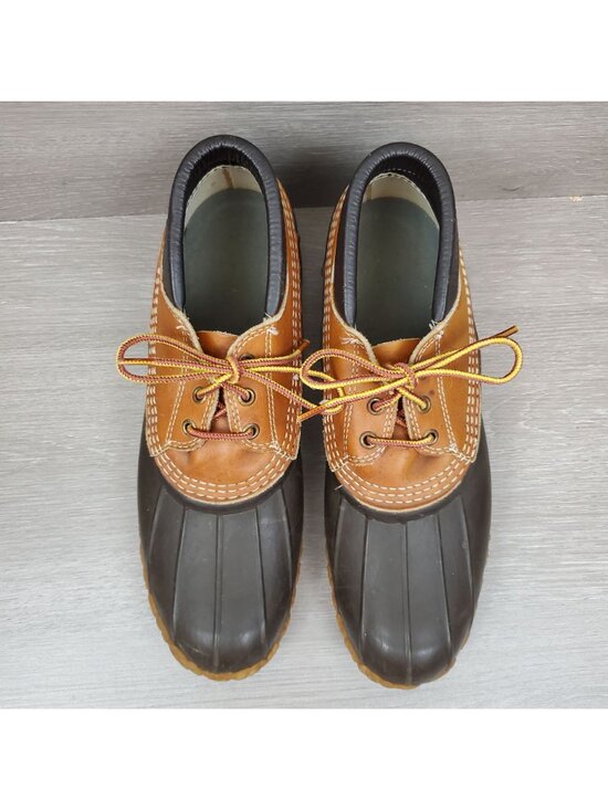 L. L. Bean vintage men\'s leather low bean boots main image 5